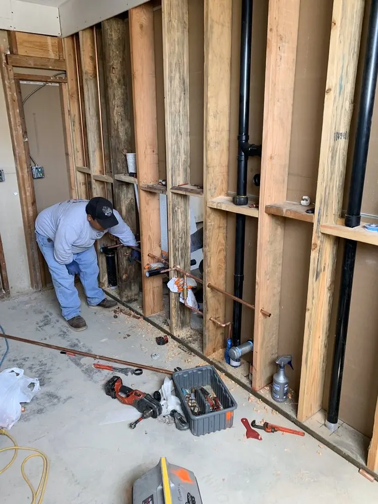 Commercial rough-in plumbing for Commercial Plumbing in Timberview